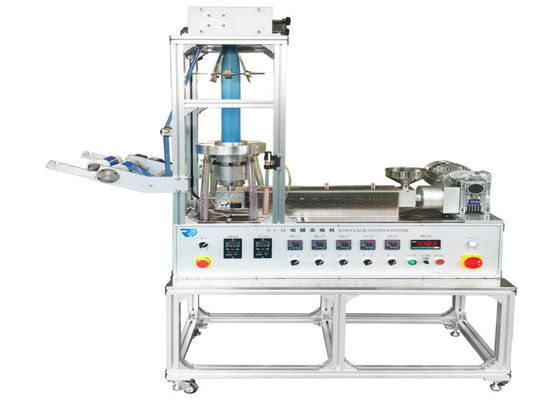 10-60rpm Laboratuvar Filmi Üfleme Makinesi Renkli Masterbatch Dispersiyon Test Cihazı
