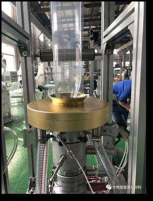 1.10kw PE PP PET Lab Film Üfleme Makinesi Elektrikli Isıtma Mini Üflemeli Film Ekstruder