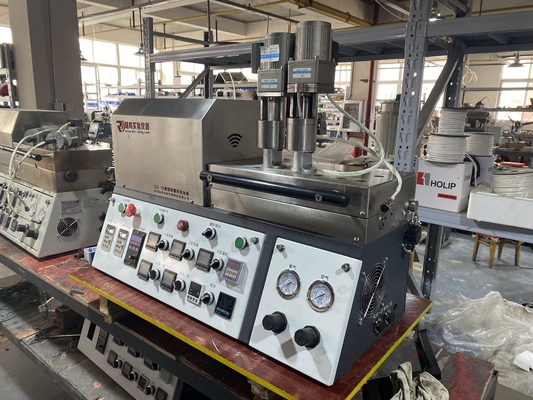 Lab Küçük Çift Vidalı Ekstrüzyon Makinesi 15-18g Ekstrüzyon